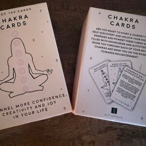 Chakra Cards Set